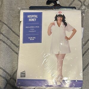 Hospital Honey Women's Costume - White